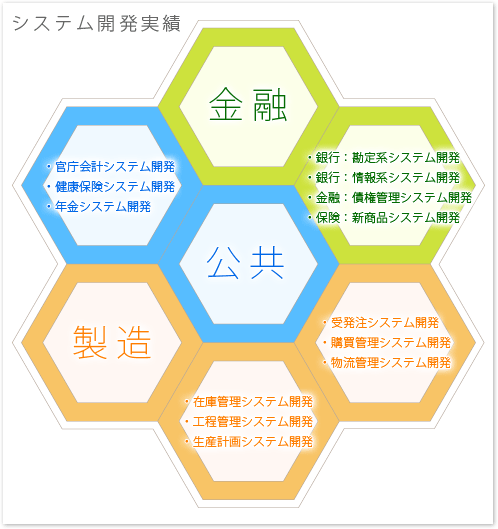 システム開発実績